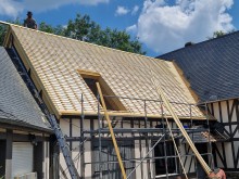 rénovation, sarking et verriere balcon